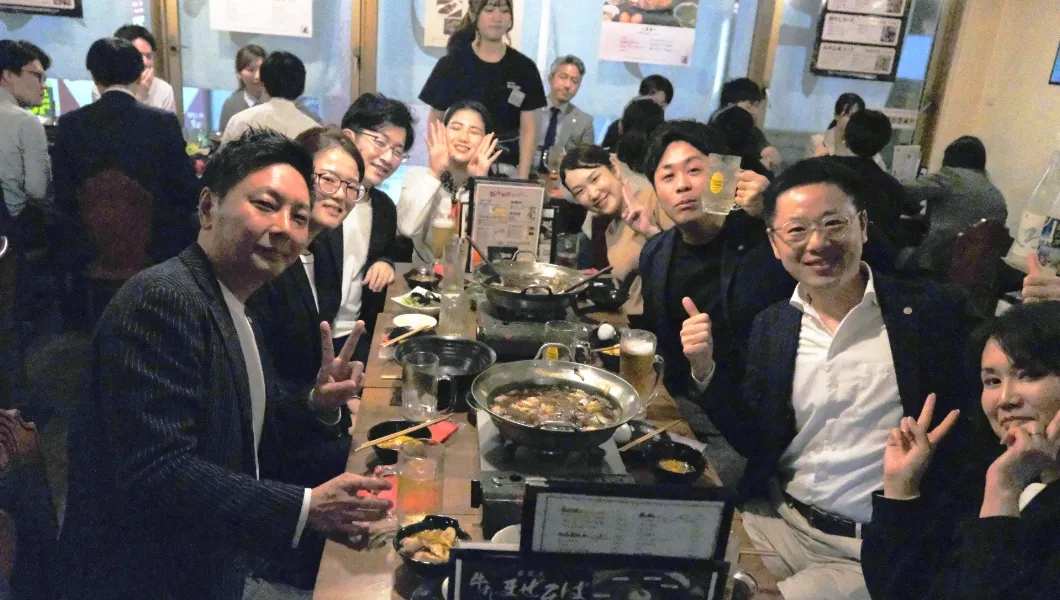 懇親会の様子